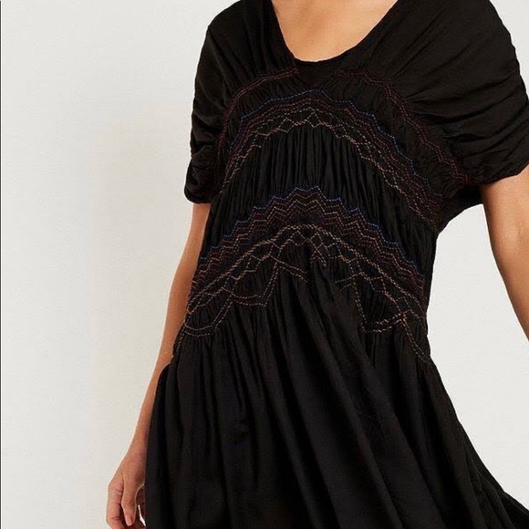 🎈NWT🎈Free People Embroidered Mini Dress - Picture 3 of 7